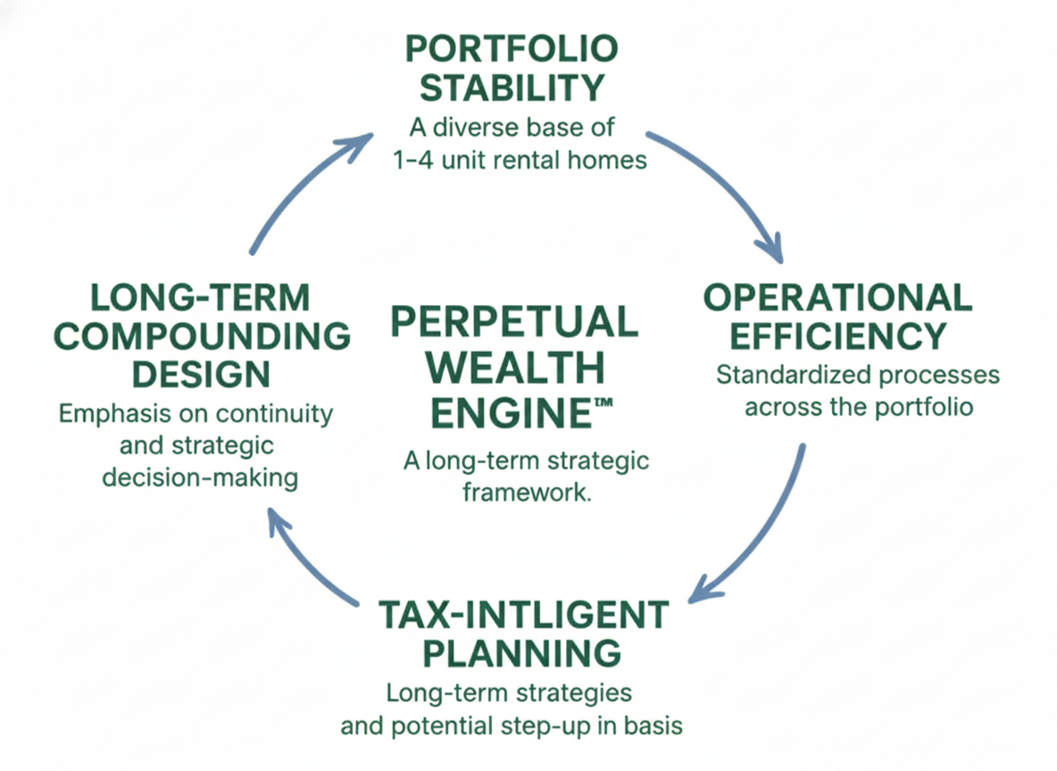 The Perpetual Wealth Engine Diagram